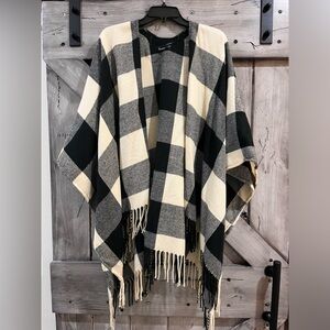 Janice Buffalo Check Shawl